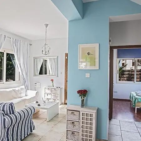 Aspro Dyo - Lovely 3 Bedroom Ayia Thekla With Private Pool And Sea Views Agia Napa